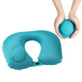 MOQ 50 U Shape Inflatable Travel Neck Pillow