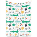 30" X 40" Cotton Feel Swaddle Sublimation Blanket 185 GSM