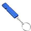 MOQ50 Aluminum Alloy Survival Whistle With Keychain