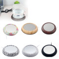 MOQ 50PCS USB Cup Warmer Heating Coaster