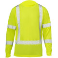Hi Viz Class 3 Segmented Tape Safety Workwear T-Shirt