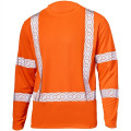 Hi Viz Class 3 Segmented Tape Safety Workwear T-Shirt