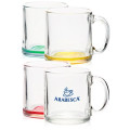 13 oz. Clear Glass Coffee Mugs