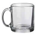 13 oz. Libbey Clear Glass Coffee Mugs