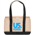 Insulated Cotton Lunch Tote