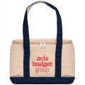Insulated Cotton Lunch Tote