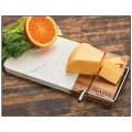Marble Acacia Cheese Board w/ Cheese Slicer