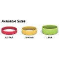 Debossed Silicone Wristbands w/ Custom Logo