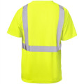 Breathable Class 2 Safety Hi Vis Reflective T-Shirt W Pocket