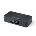 EchoPower Dual Speaker Wireless Clock: 15W Charging & Phone 