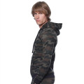USA Made Unisex Camo Fleece Full Zip Pullover Hoodie