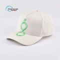 Structured 5 Panel rPET Recycled 100% Polyester Baseball Cap