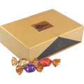 Label Printed Golden Box of Godiva Chocolate Sweets