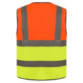 Premium Knitted Hi Vis Class 2 Safety Loop & Hook Vest