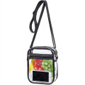 Crossbody Purse Clear Stadium Bag with Adjustable Strap