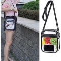 Crossbody Purse Clear Stadium Bag with Adjustable Strap