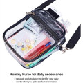 Crossbody Purse Clear Stadium Bag with Adjustable Strap