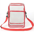 PVC Crossbody Messenger Stadium Clear Bag