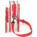 PVC Crossbody Messenger Stadium Clear Bag