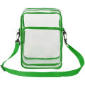 PVC Crossbody Messenger Stadium Clear Bag