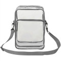 PVC Crossbody Messenger Stadium Clear Bag