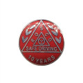 1.25" Hard Enamel Die Struck Lapel Pins