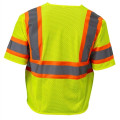 Hi Vis Reflective Tape Mesh Class 3 Safety Hook & Loop Vest