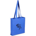 100% Cotton Canvas Sheeting Tote Bag W/ All Side Gusset