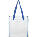 PVC Transparent Stadium Approved Clear Tote Bag (12"X12"X6")