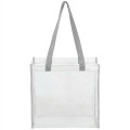 PVC Transparent Stadium Approved Clear Tote Bag (12"X12"X6")