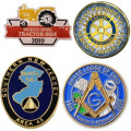 1" Custom Lapel Pins - Photo Etched