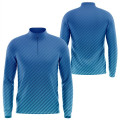 150 GSM Short Hole Mesh Long Sleeve Sublimation T-Shirt