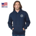 Made in USA Unisex Heavyweight Pre-Shrunk Pullover Hoodie