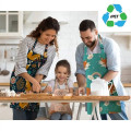 rPET Recycled Polyester Kitchen Aprons w/ Neck Strap 22"x32"