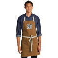 Port Authority® Canvas Full-Length Two-Pocket Apron