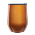 12 Oz. Shelby Stemless Wine Glasses W/ Convenient Lid