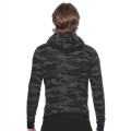 USA Made Unisex Triblend Full Zip Camo Hoody