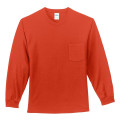 Port & Company® Tall Long Sleeve Essential Pocket Tee