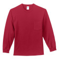 Port & Company® Tall Long Sleeve Essential Pocket Tee