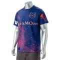100% Cotton Full Color Pigmented Digital Print Men's T-Shirt