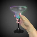 10 oz. LED Margarita w/ Black Stem & Frosted Top