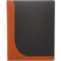 Curve Two Tone Leather Portfolios