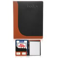 Curve Two Tone Leather Portfolios