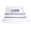 Cotton Bucket Hat with Trim