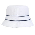 Cotton Bucket Hat with Trim