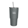Halcyon® 20 oz. Tumbler with Stainless Straw/Flip Top Lid,