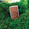 ZIPPO® WOODCHUCK USA CEDAR WINDPROOF LIGHTER