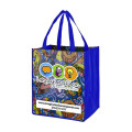 Sublimated PET Non-Woven Grocery Tote Bag