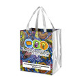 Sublimated PET Non-Woven Grocery Tote Bag