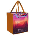 Sublimated PET Non-Woven Grocery Tote Bag